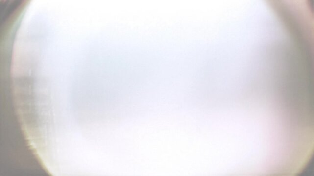 Halation transition for nostalgic family home movie style