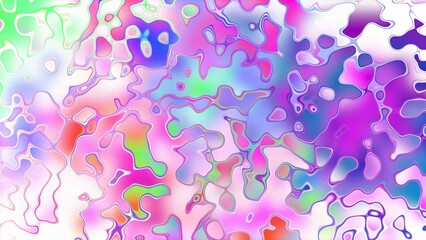Abstract organic liquid texture with flowing amorphous shapes and expressive digital surface