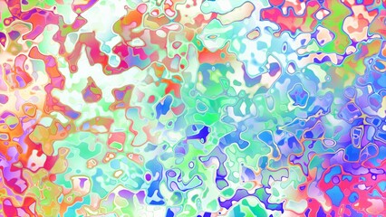 Abstract organic liquid texture with flowing amorphous shapes and expressive digital surface