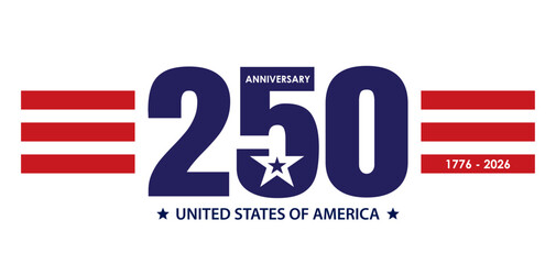 USA 250 Years Background Logo © MH