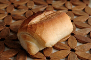 Our daily bread, proudly displayed on the table.