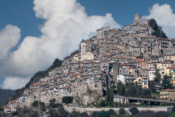 Veduta di Olevano Romano - Roma -Lazio - Italia