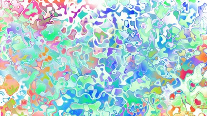 Abstract organic liquid texture with flowing amorphous shapes and expressive digital surface