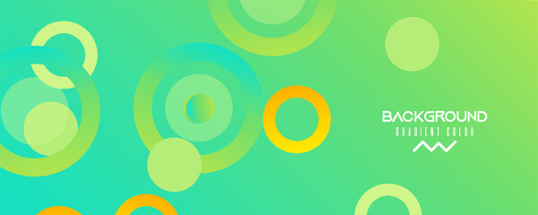 background banners. full of colors, bright green gradations. flayer, bussines