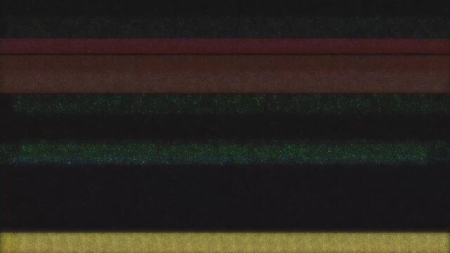 Abstract retro digital glitch noise with rgb split color lines flickering and shifting motion background loop