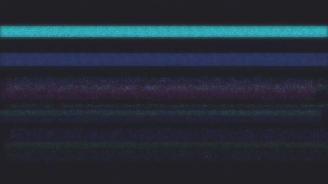 Glitch digital noise movement with dark horizontal lines and rgb color split flickering background motion