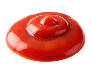 Homemade tomato sauce on a clean white background, ready for use in various recipes