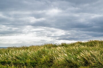 Hengistbury Head, Christchurch Head, English Channel, Dorset, England