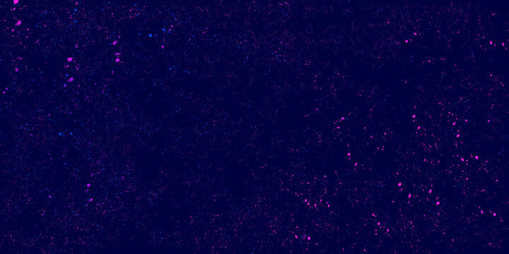 Cosmic blue background. The effect of splashing paint. Spray paint.