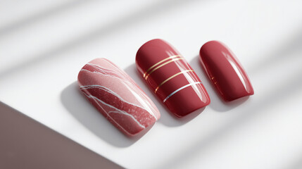 Obraz premium artifical modern nails