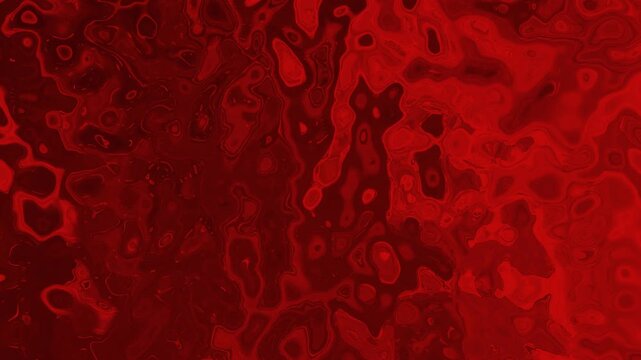 Dep Red Colorful Ink Liquid Reflection abstract color ink background Video animation Ultra HD 4K 3840x2160