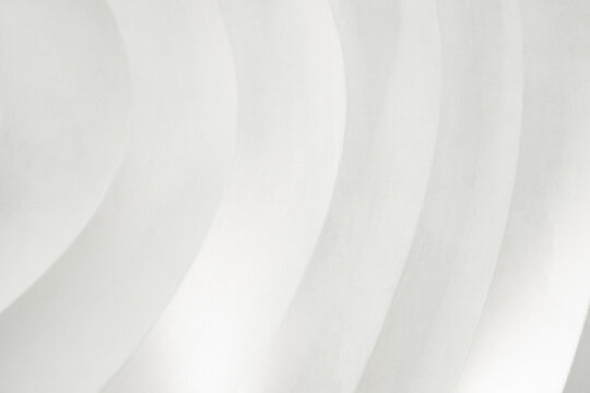 White background with dynamic curve line. Elegant Abstract circle waves on white background.