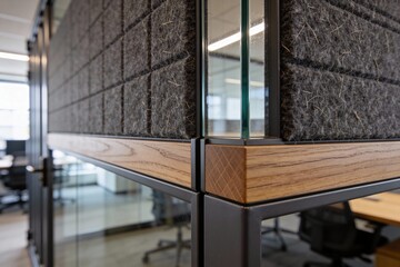 Haptischer Fokus: Material-Fusion aus Akustik-Filz, pr&auml;zisem Glassto&szlig; und Naturholz