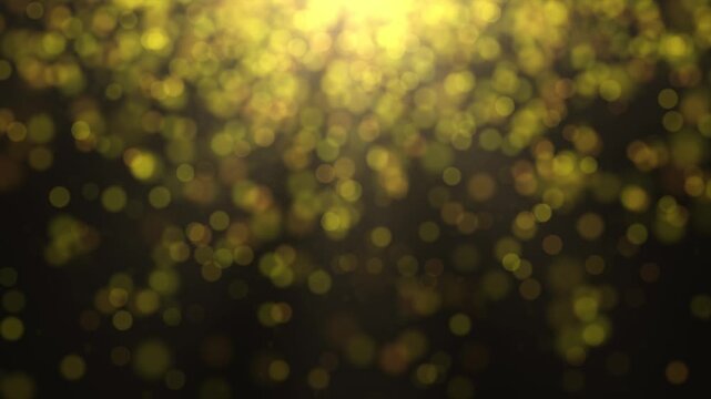Luxury Gold Dust  Shimmering Light Rays Loop,Fantasy Sparkle.Seamless Loop