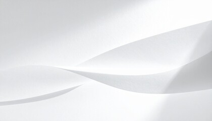 Abstract white background vector featuring a smooth blue wave design with futuristic 3d curves and a gray texture pattern for a light motion backdrop