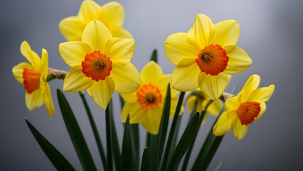 Obraz premium St david's day daffodils celebrating welsh culture with traditional flowers