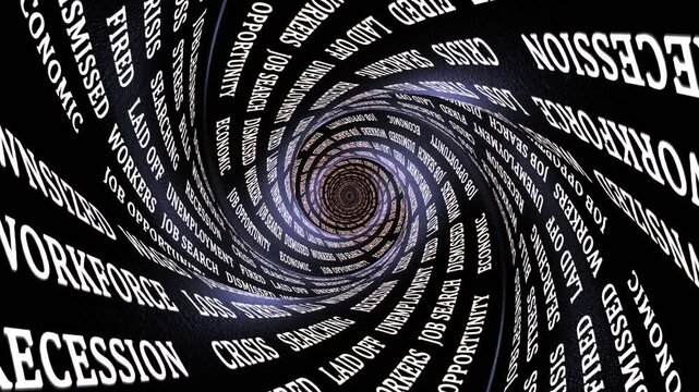 UNEMPLOYMENT Keywords Animation, Background, Loop
