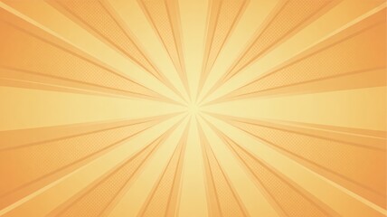 Pop art comic style yellow background with abstract line pattern cover.