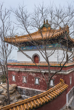 Building in Four Great Regions complex, Longevity Hill in Summer Palace in Beijing, China