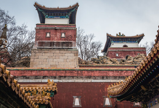 Four Great Regions complex, Longevity Hill in Summer Palace in Beijing city, China