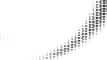 abstract halftone circle dot texture background with smooth monochrome gradient