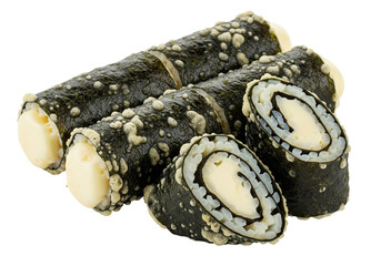 Tempura Sushi Rolls with Creamy Filling