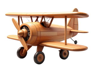 PNG Wooden plane toy airplane aircraft vehicle