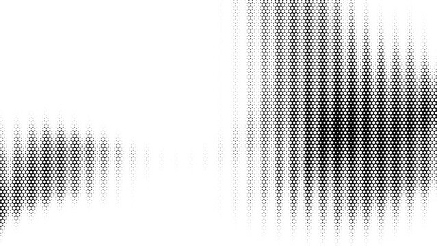 layered halftone dot background with gradual fade and abstract tonal separation