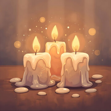 trois bougies