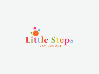 Fototapeta premium Play School Logo Design