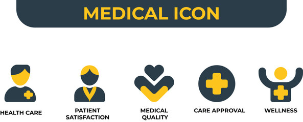 Medical Icons for Healthcare and Wellness Services