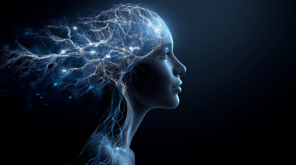 The fusion and interaction of human intelligence and artificial intelligence.