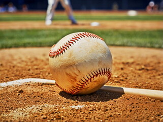 グラウンド上の試合球