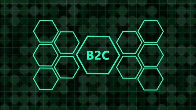 B2C Business to customer marketing strategy.B2C business solutions for customer satisfaction, digital sales, brand awareness, performance, and online engagement
