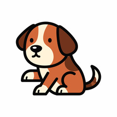 Cute Cartoon Dog