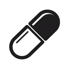 Fototapeta premium Open pill capsule