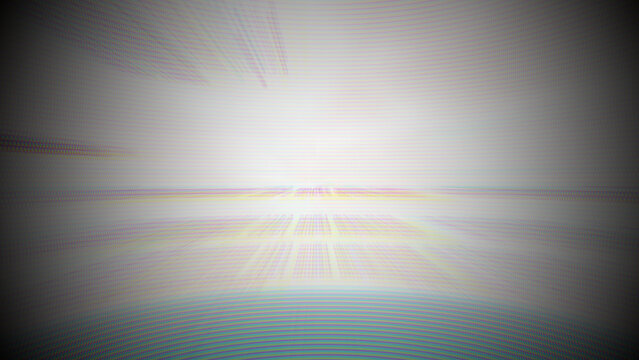 White high key crt screen background with subtle scanlines and soft digital noise, minimal retro tech aesthetic for clean website headers