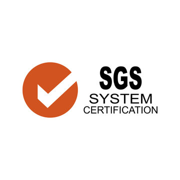 SGS System Certification logo with checkmark