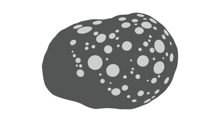 Dark gray spotted stone vector illustration, abstract rock texture background