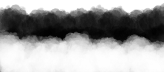 Abstract background showing a gradient transition between white and black smoke. The smoke appears dense