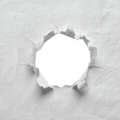 hole in paper