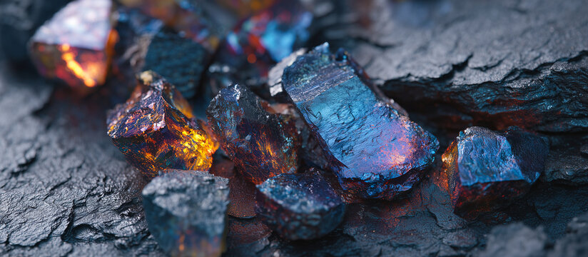 rock black rare eart minerals