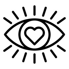 eye icon vector