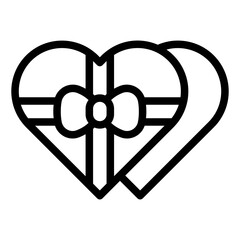 heart icon vector
