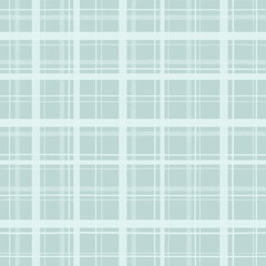 Plaid seamless pattern with checkerted stripes on blue background for wallpapers, wrapping papers, scrapbooking, stationery, textile prints, banners, etc. EPS 10