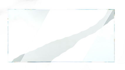 glass plate with light reflection