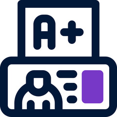 Obraz premium score duotone icon. Sleek and modern vector icon for websites, mobile apps, marketing materials, and corporate design. Fully scalable and ready to use.