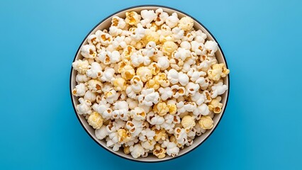 A bowl of popcorn