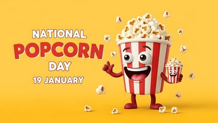 Celebrating national popcorn day on january 19
