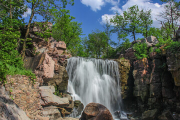 Winnewissa Falls at Pipestone National Monument